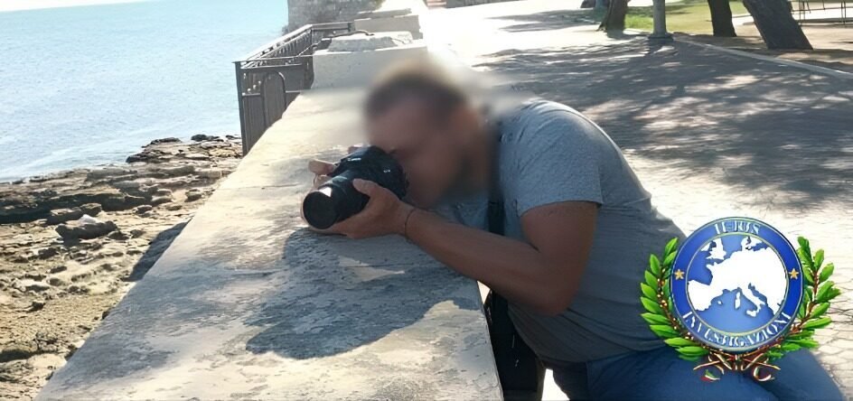Investigatore in azione