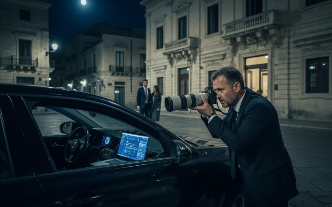 Bari indagini infedeltà tra prove digitali e pedinamento